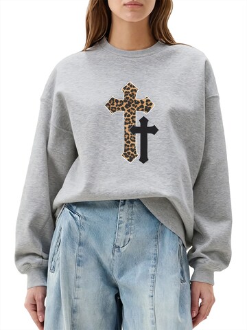 GORHEY Sweatshirt in Grey: front