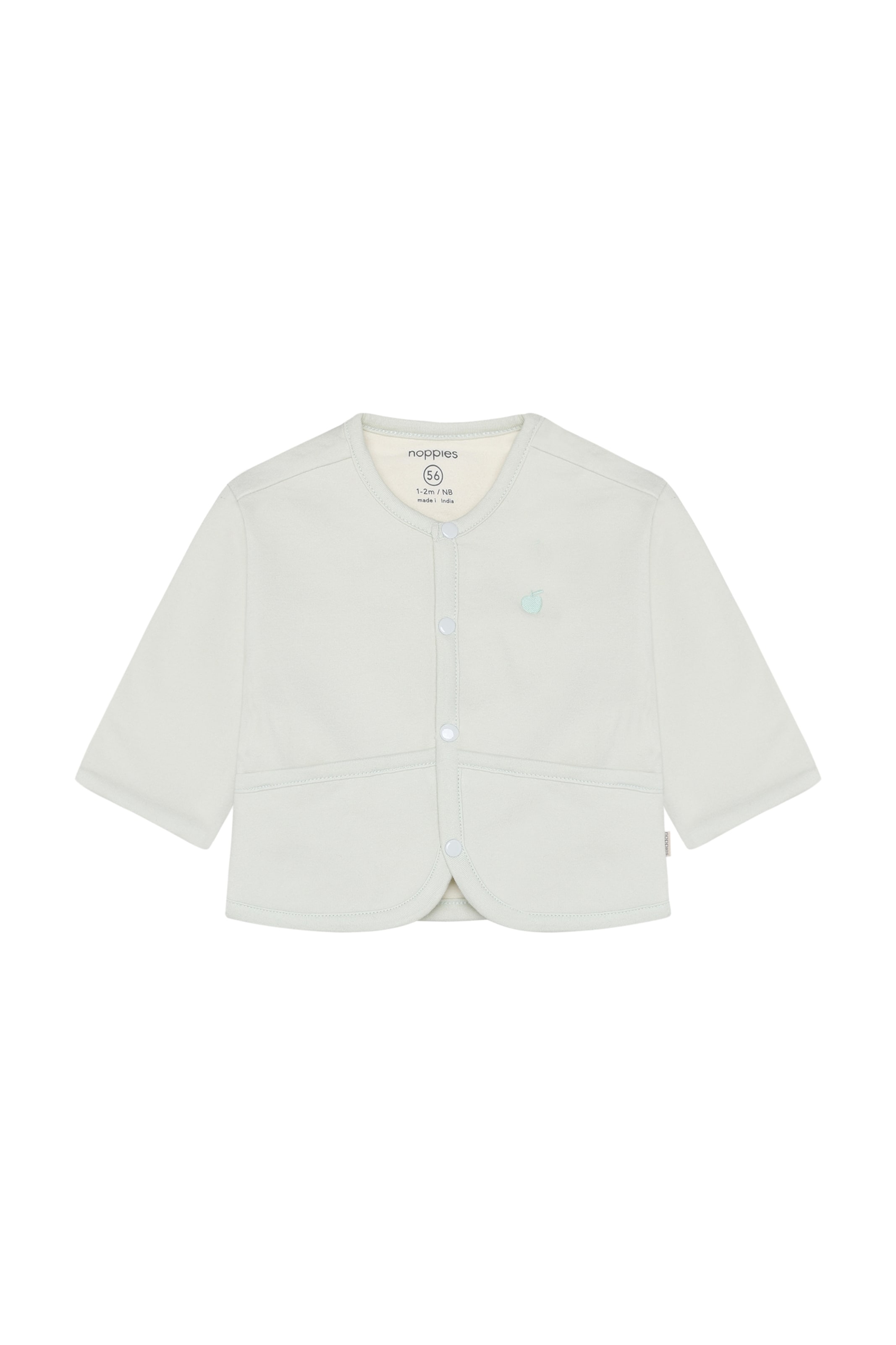 Veste de survêtement Noppies en vert : devant