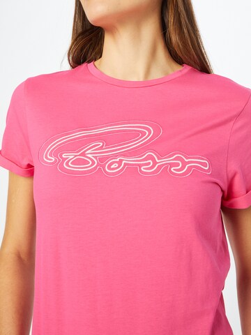 BOSS - Camiseta 'Esummer' en rosa