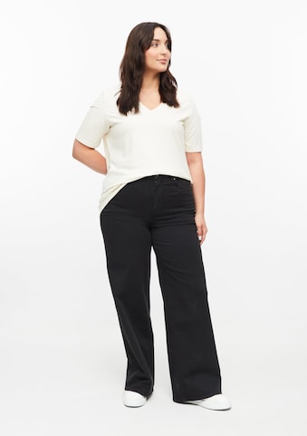Wide Leg Jean s.Oliver en noir