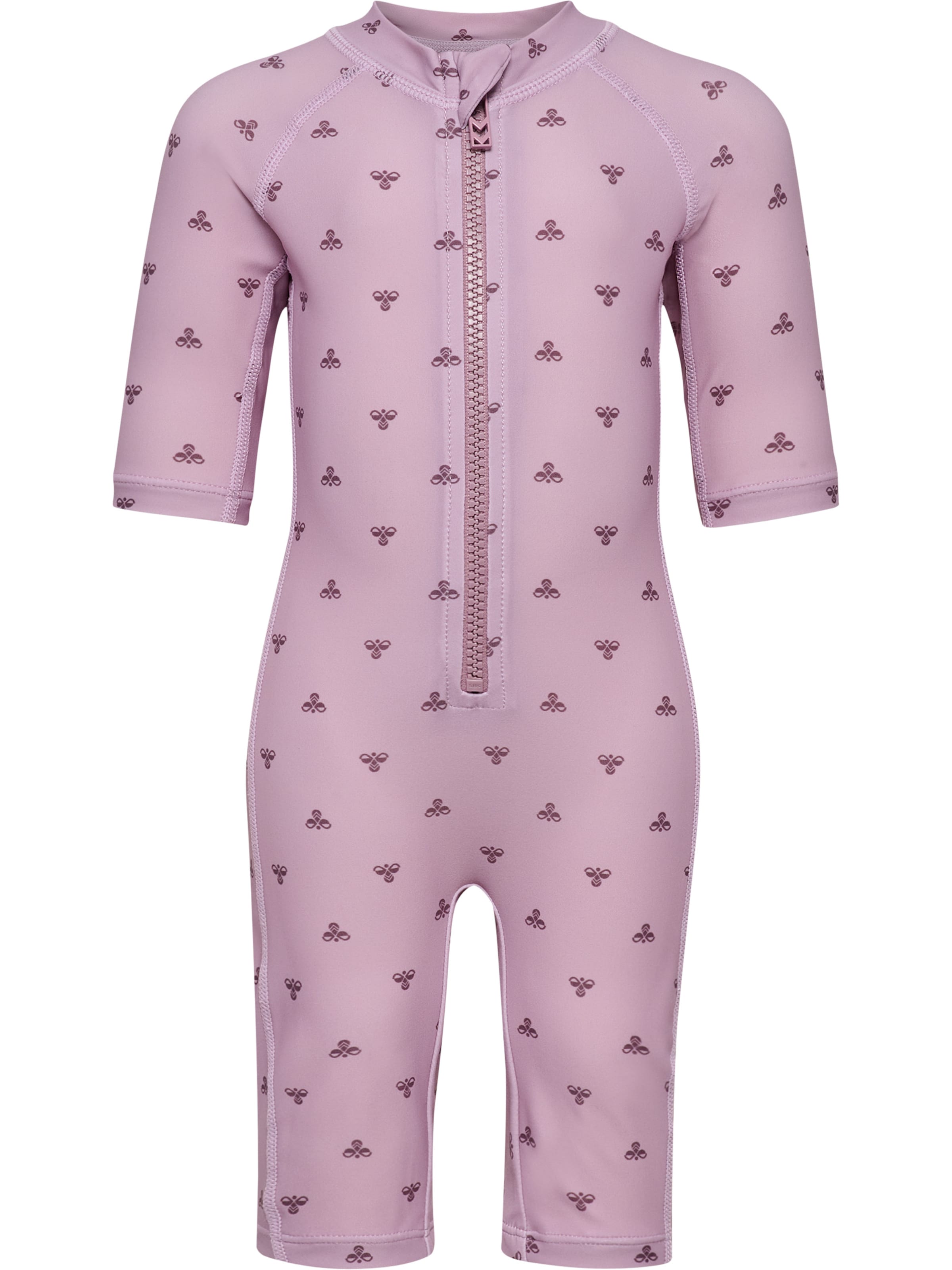 Maillot de bain de sport Hummel en rose : devant