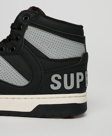 Superdry High-Top Sneakers in Black