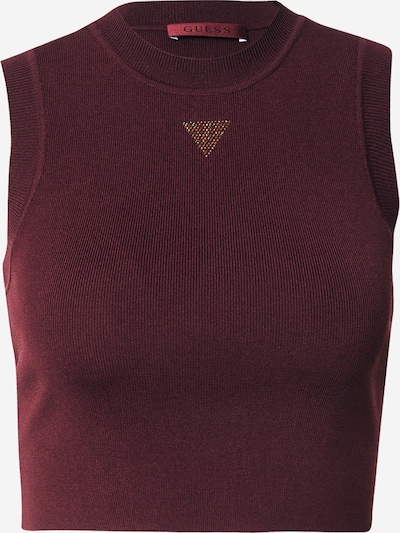 Megzta palaidinė be rankovių 'Alexia' iš GUESS, spalva – rusva, Prekių apžvalga