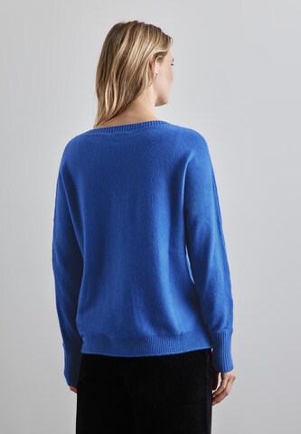 STREET ONE Sweater 'Dolman' in Blue