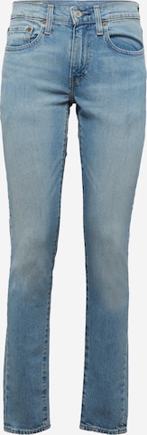 LEVI'S Skinny Jeans 'SKINNY SNEAKER JEAN LIGHT INDIGO - WORN' i blå: framsida