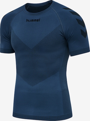 Maglia funzionale di Hummel in blu: frontale