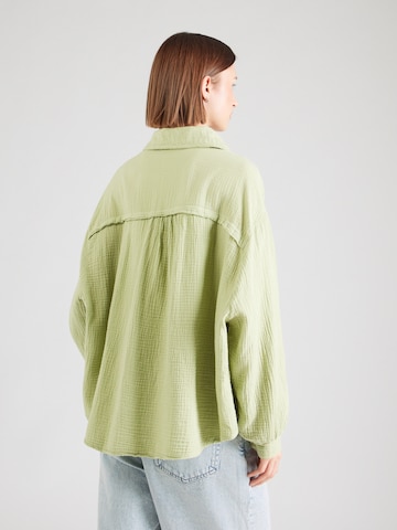 Camicia da donna 'Mu44sina' di Hailys in verde