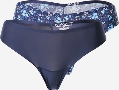 MAGIC Bodyfashion Thong 'Dream Invisibles' in blau / taubenblau / hellblau, Produktansicht