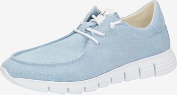 SIOUX Lace-Up Shoes 'Mokrunner' in Blue: front