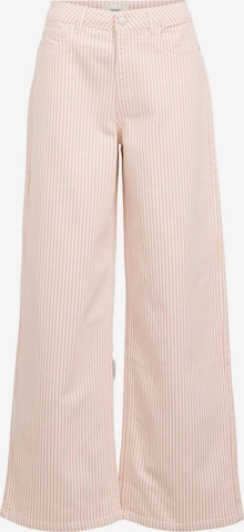 Jeans 'OBJMoji Mollie' di OBJECT in rosa: frontale