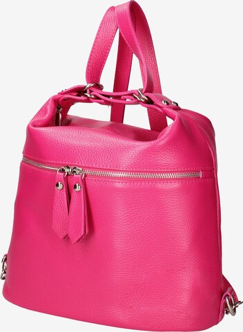 Viola Castellani Backpack in Pink: front