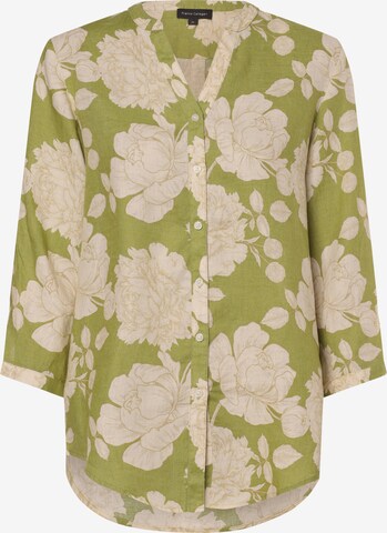 Franco Callegari Blouse in Groen: voorkant