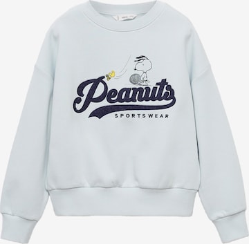 MANGO KIDSSweater majica 'Sytennis' - plava boja: prednji dio