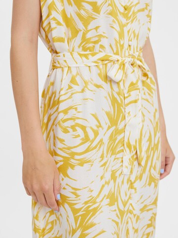 Robe-chemise 'Ani Bea' VERO MODA en jaune