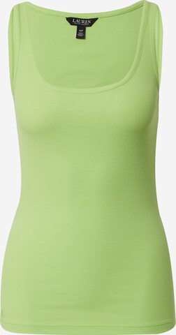 Top 'KELLY' di Lauren Ralph Lauren in verde: frontale