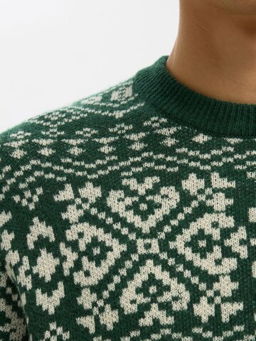 Pull-over SELECTED en vert