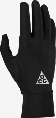 NIKE Athletic Gloves in Black