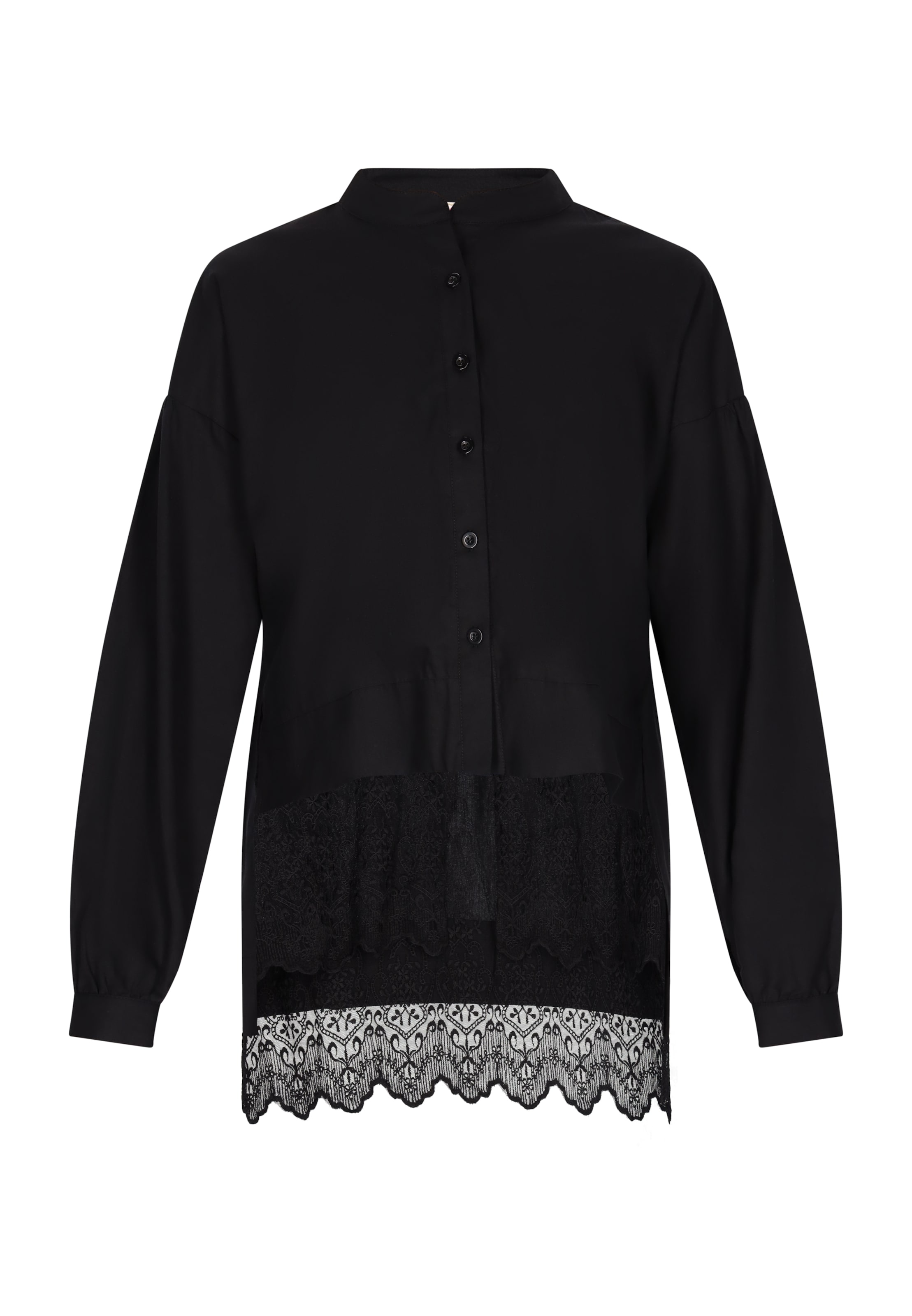 IZIA Pluus, värv must: eest vaates