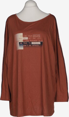 MIAMODA Langarmshirt 9XL in Braun: Vorderseite