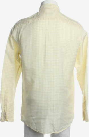 Zegna Button Up Shirt in M in Yellow