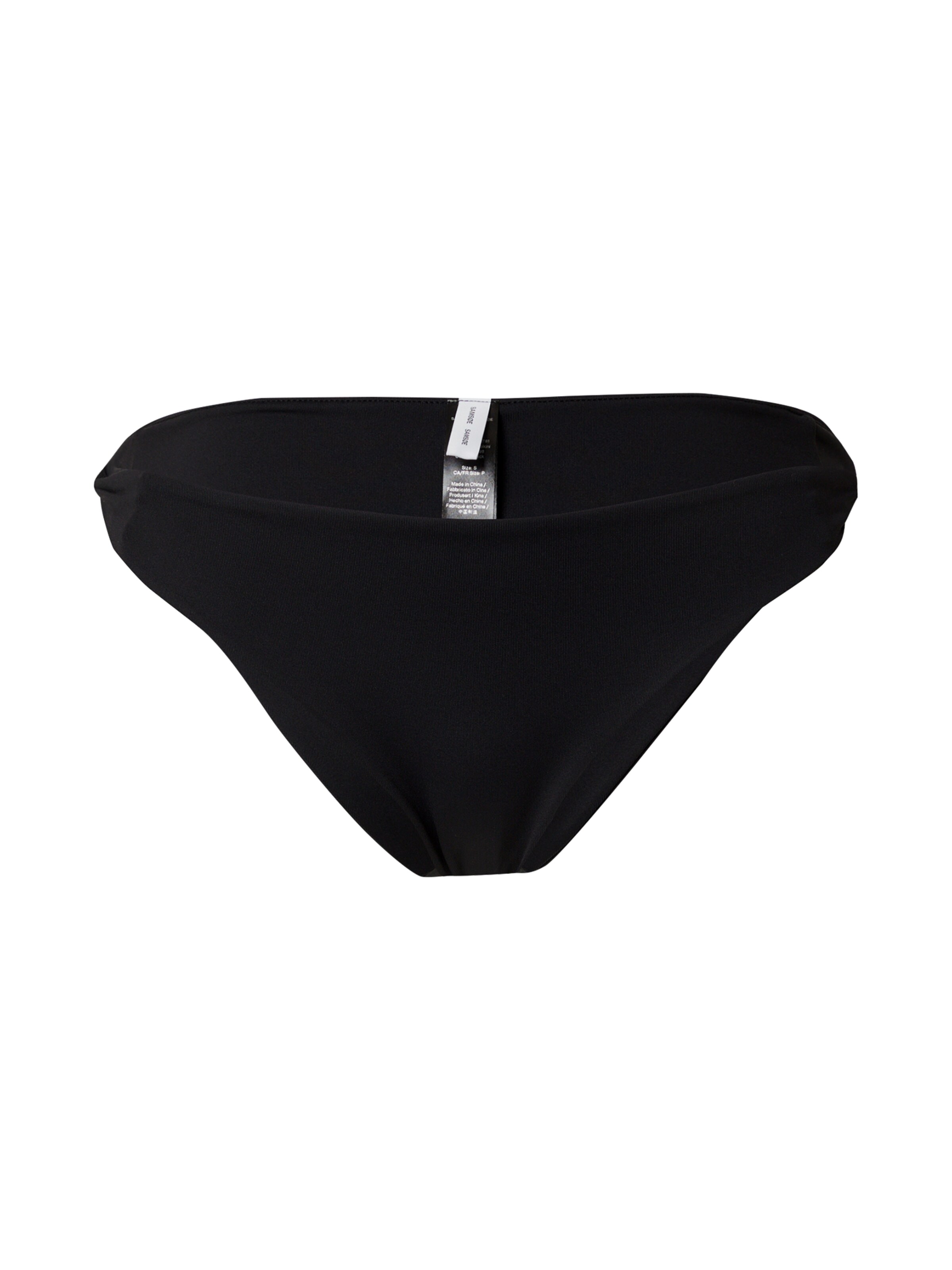 Samsøe Samsøe Spodní díl plavek 'Sacara' – černá: přední strana