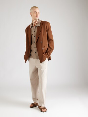 Only & Sons Regular fit Overhemd 'ONSNEWKOBE' in Grijs