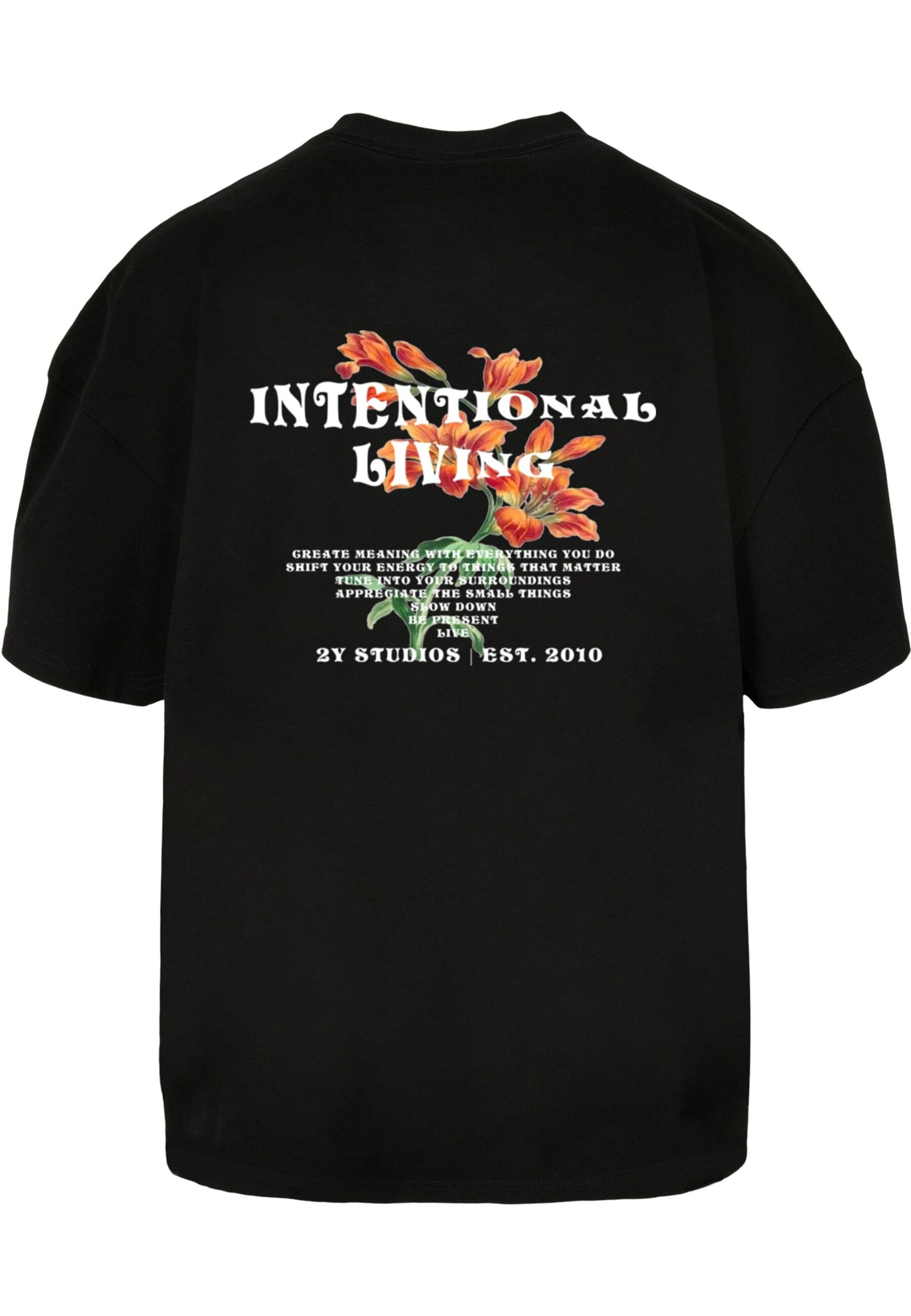 2Y Studios Tričko 'Lilia' – černá