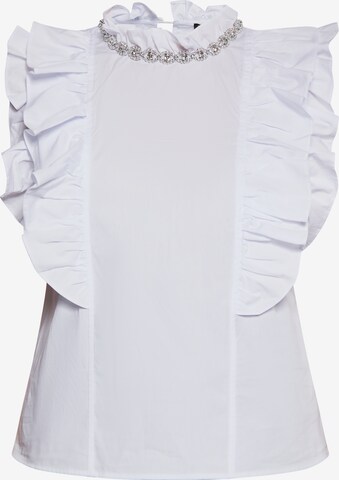 faina - Blusa en blanco: frente