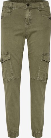 Kaffe Tapered Cargo Pants 'Sarina' in Green: front
