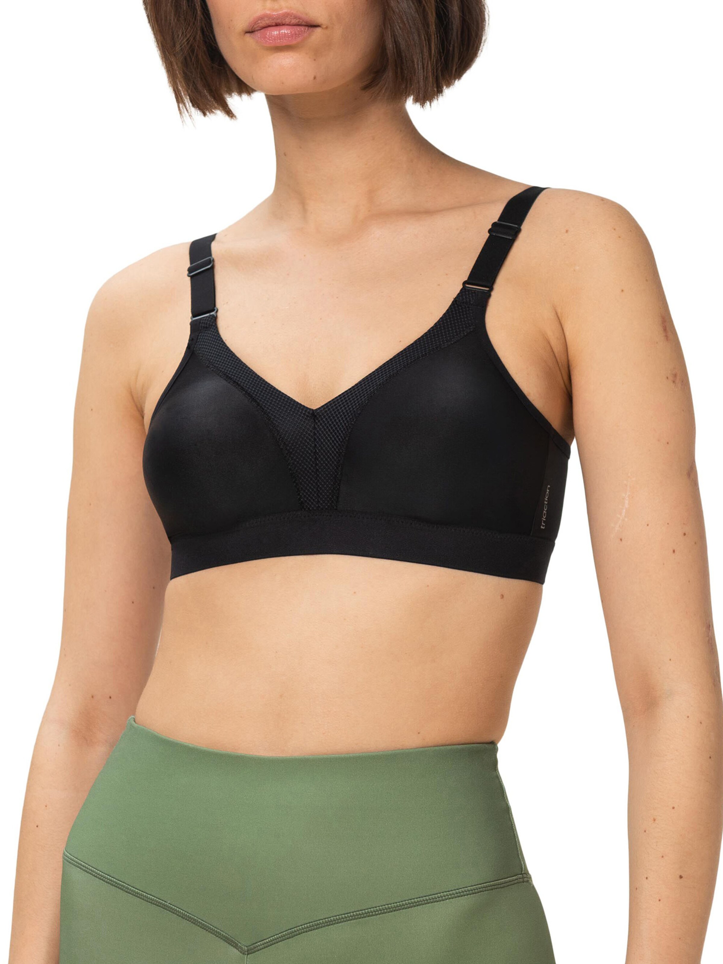 Triumph Triaction Low Support Sports Bra ' Triaction Wellness ' in Black
