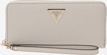 GUESS Wallet 'LAUREL' in Grey: front