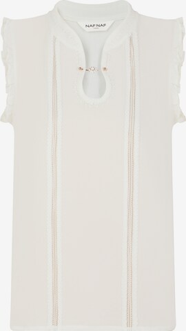 NAF NAF Blouse 'Omia' in White: front