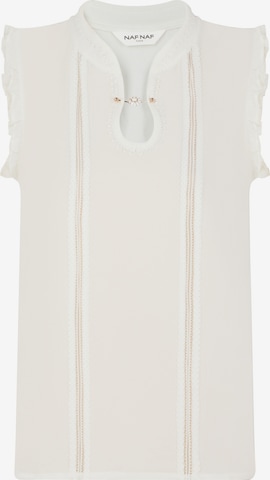 NAF NAF Blouse 'Omia' in White: front