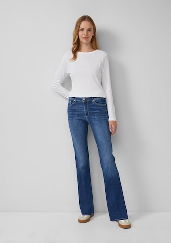 s.Oliver Bootcut Jeans 'Beverly' i blå