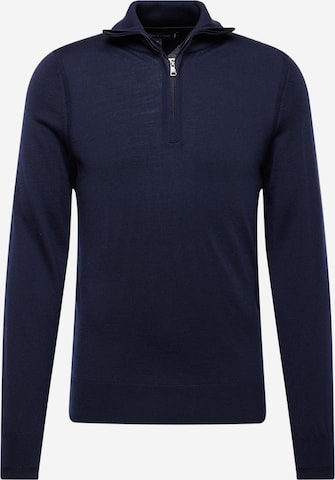 Pull-over TOMMY HILFIGER en bleu : devant