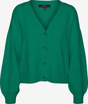 VERO MODA - Casaco de malha 'Doffy' em verde: frente