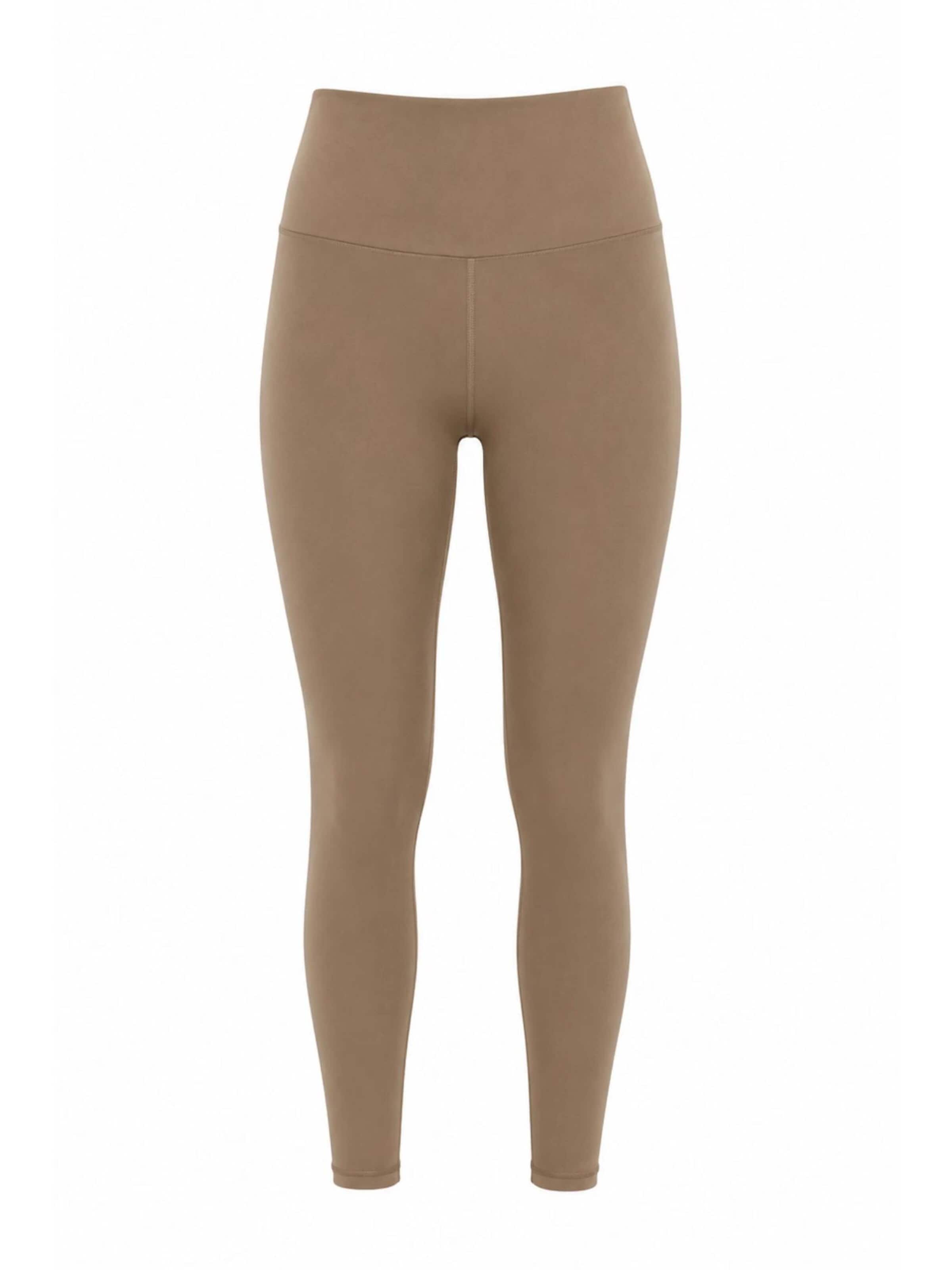 True North Leggings 'Fit Leggings' in Brown: front