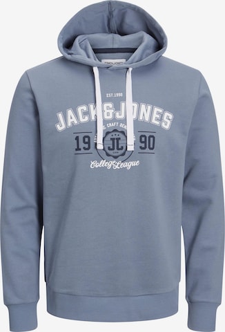 JACK & JONES - Sweatshirt 'ANDY' em azul: frente