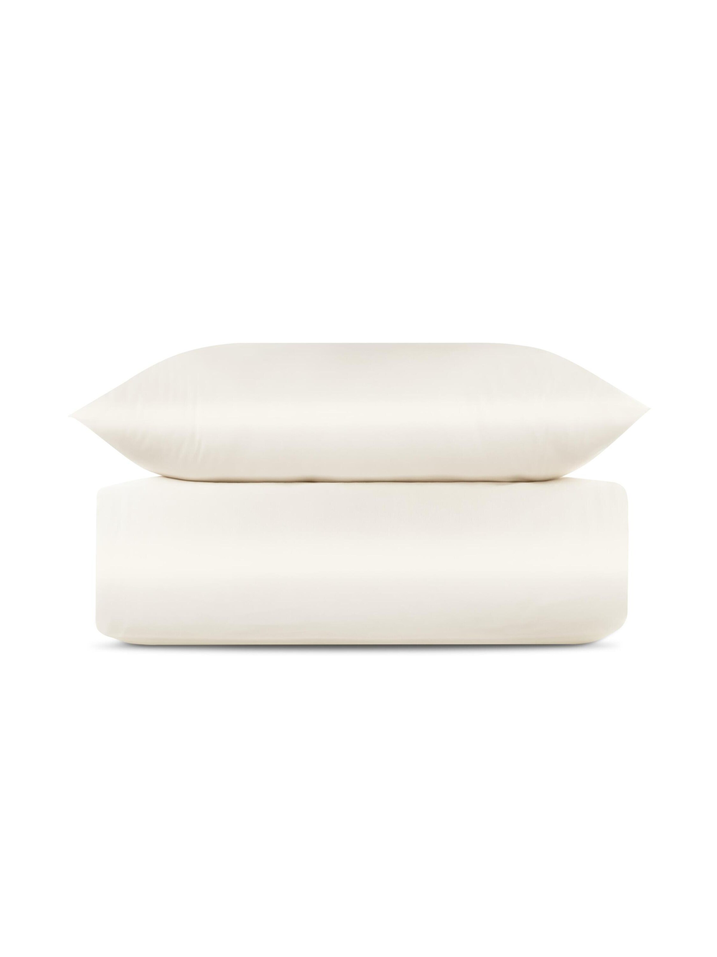 Aspero Dekbedovertrek 'Serande' in Beige: voorkant