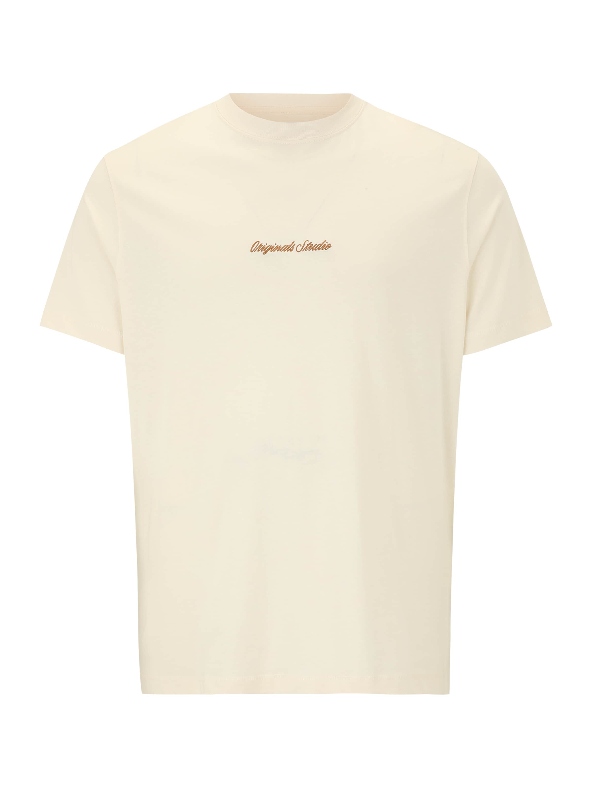 Jack & Jones Plus Shirt 'JORNORREBRO' in White: front