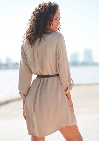 LASCANA Bluse in Beige