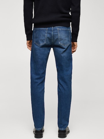 MANGO MAN Regular Jeans 'JAN' in Blauw