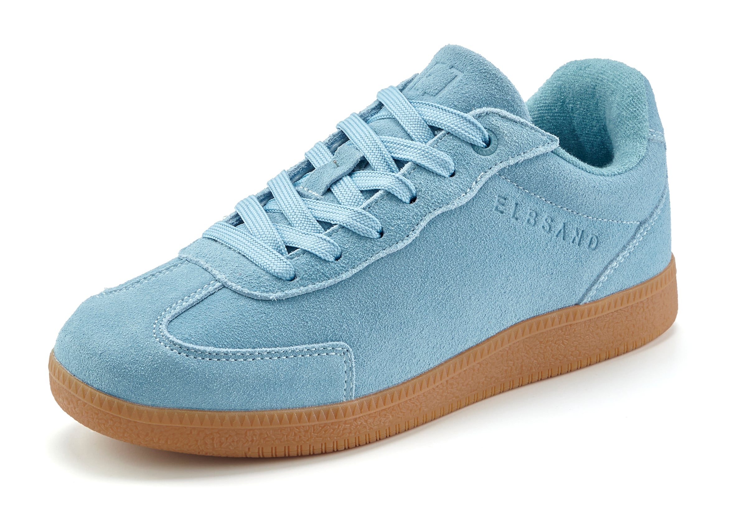 Baskets basses Elbsand en bleu