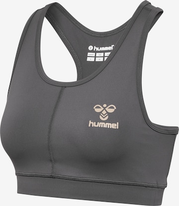 Hummel Bustier Sport-BH 'SPRINT' in Grau