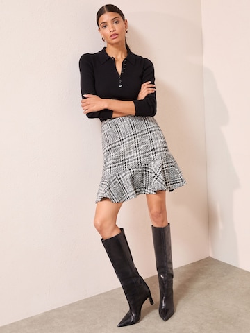 Friends Like These Skirt 'Boucle Flippy' in Black