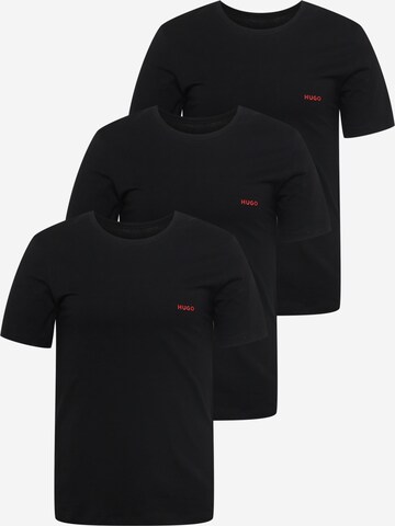 HUGO Undershirt in Black: front