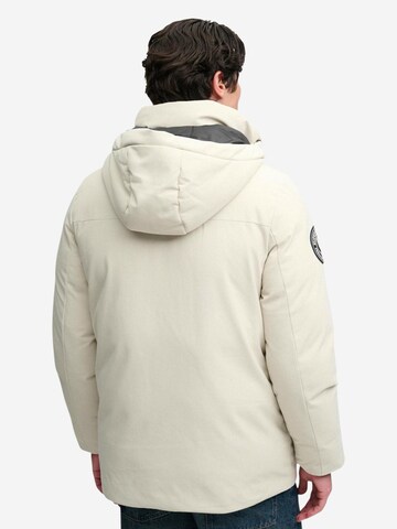 Superdry Winterparka 'City Parka SDM5012434A' in Wit
