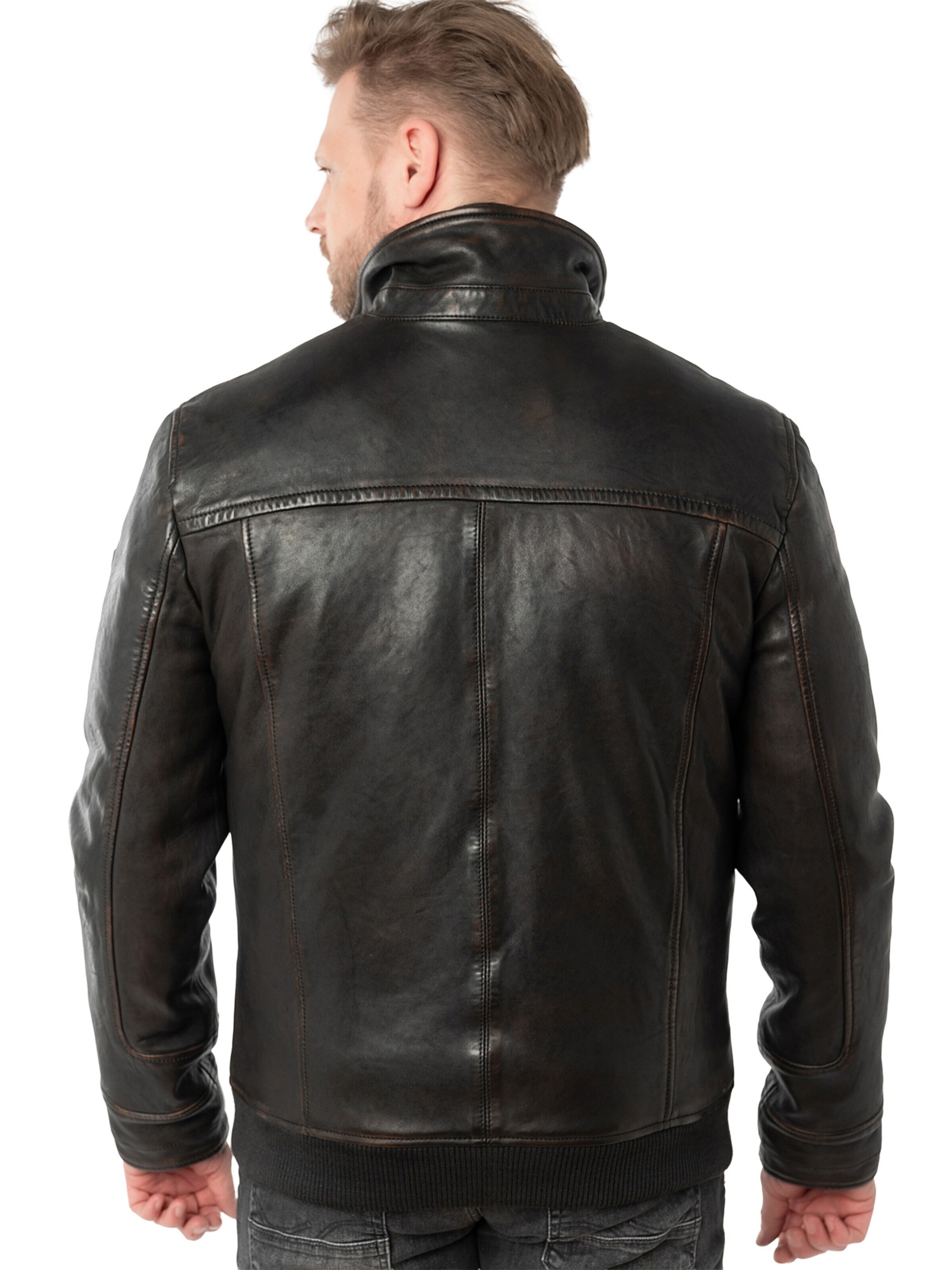 Veste mi-saison 'MMBromu' Mauritius en noir