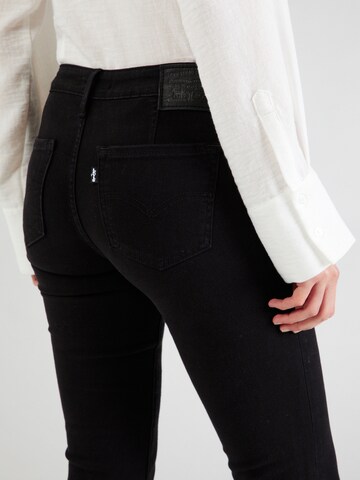 LEVI'S ® Slimfit Jeans '712' i svart