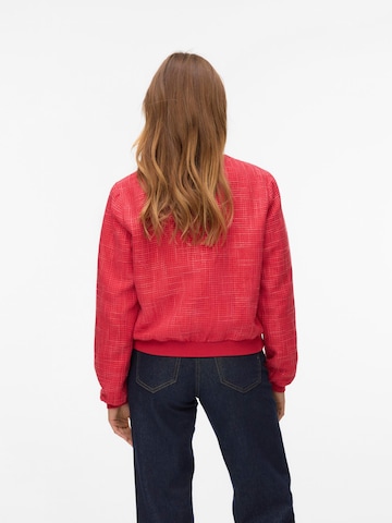 VERO MODA Between-Season Jacket 'CLAIRE' in Red